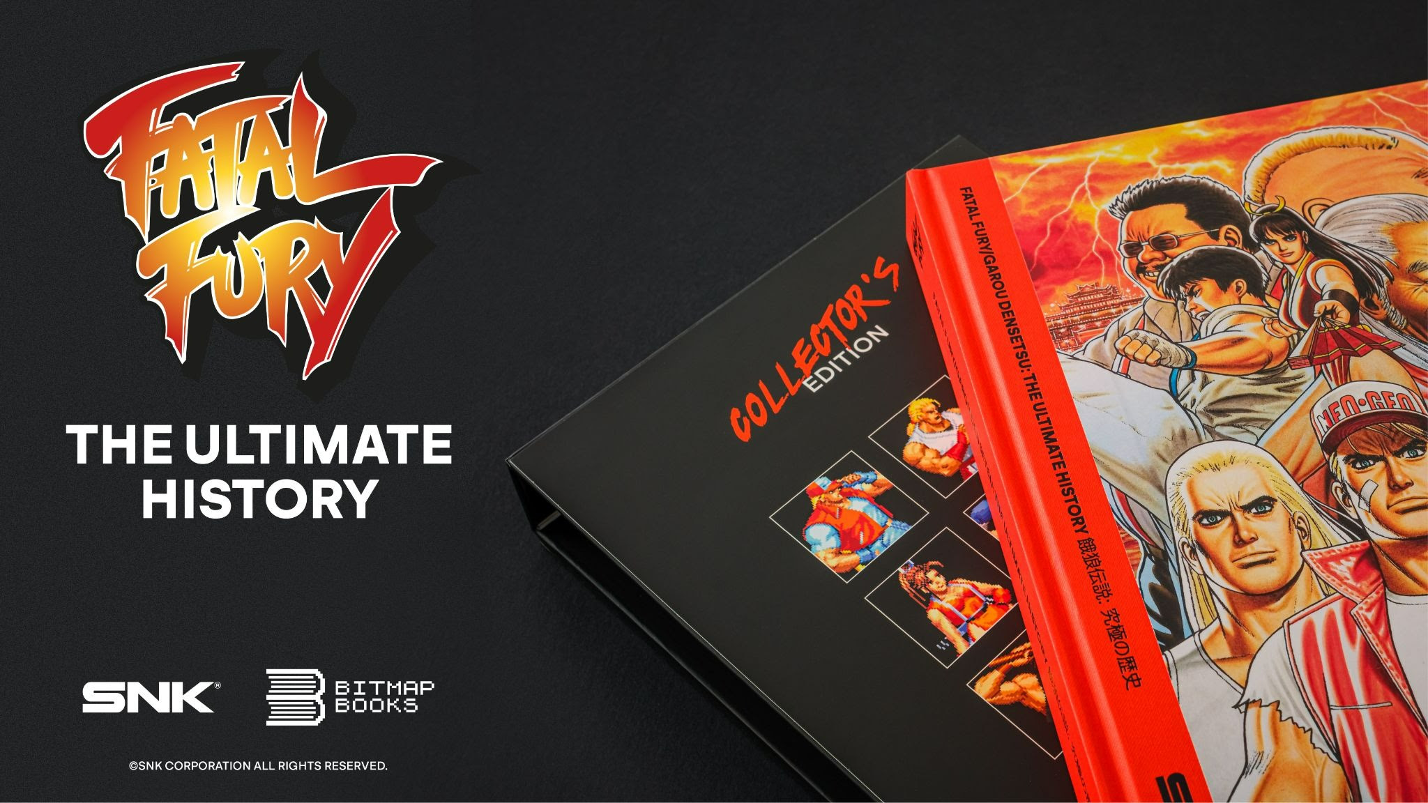 Fatal Fury/Garou Densetsu: The Ultimate History von Bitmap Books angekündigt