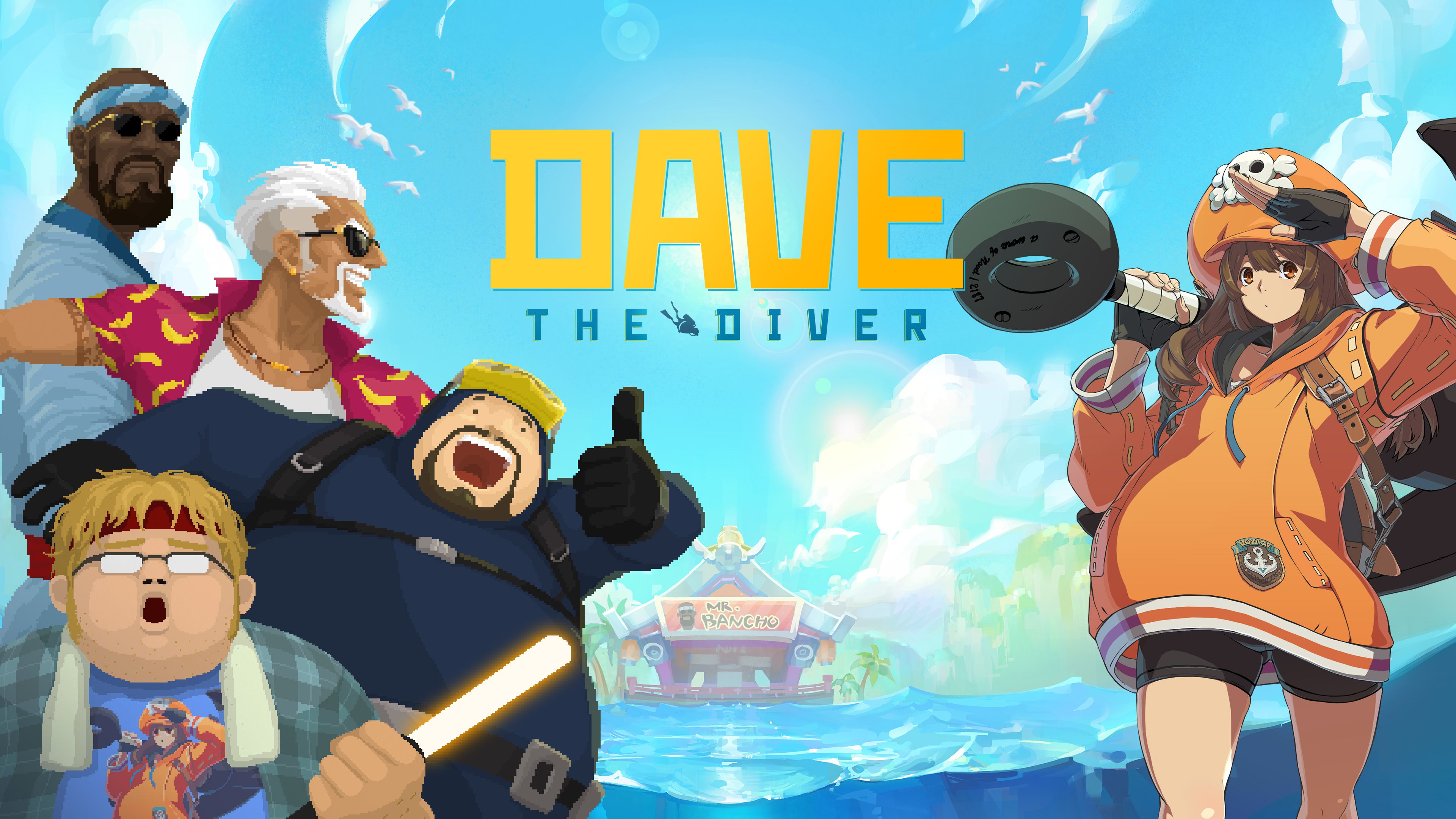 Kostenloser Guilty Gear -Strive- DLC für Dave the Diver