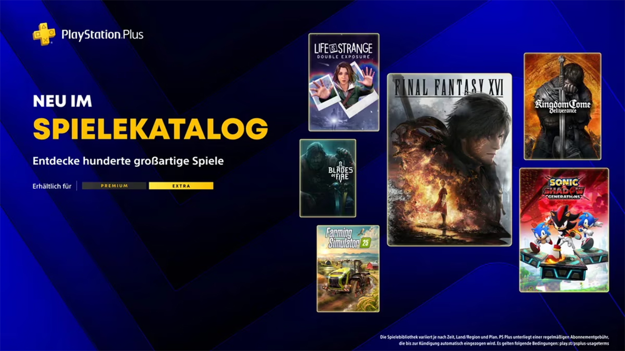 PlayStation Plus Extra / Premium: Juni 2026 Neuzugänge