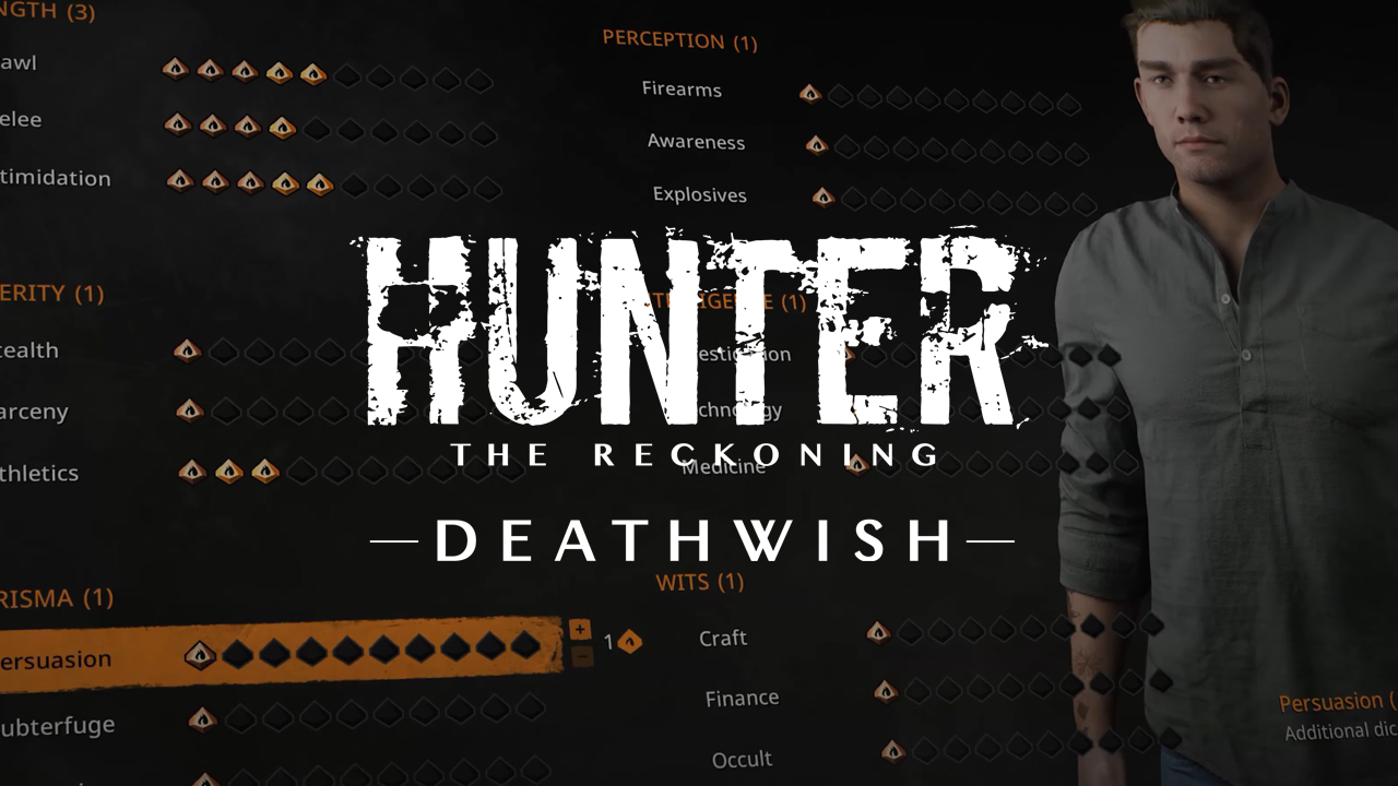 Charaktererstellung in Hunter: The Reckoning - Deathwish