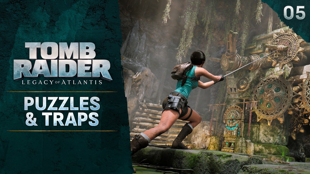 Puzzles & Fallen in Tomb Raider: Legacy of Atlantis