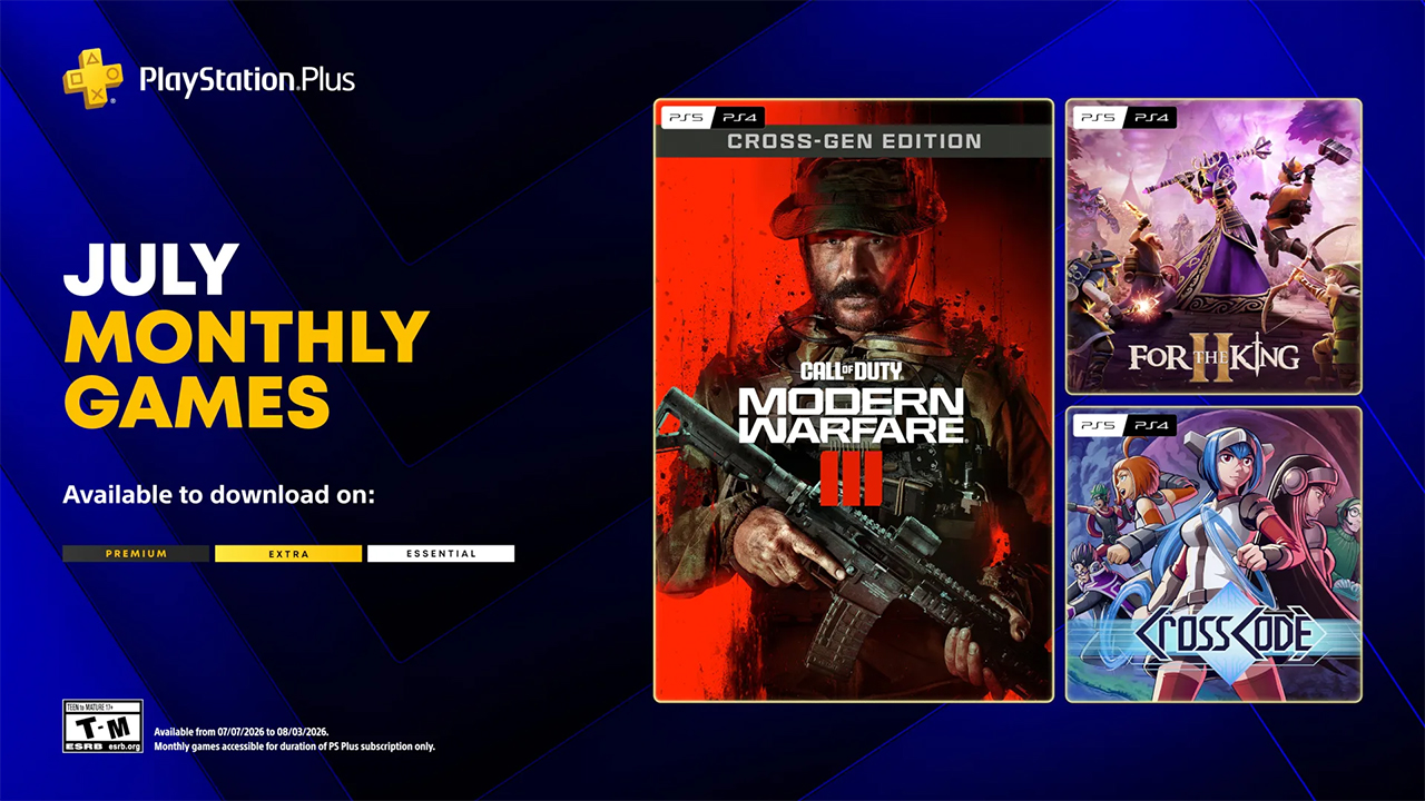 PS Plus Essential - Das sind die Juli 2026 Spiele (Call of Duty und mehr)