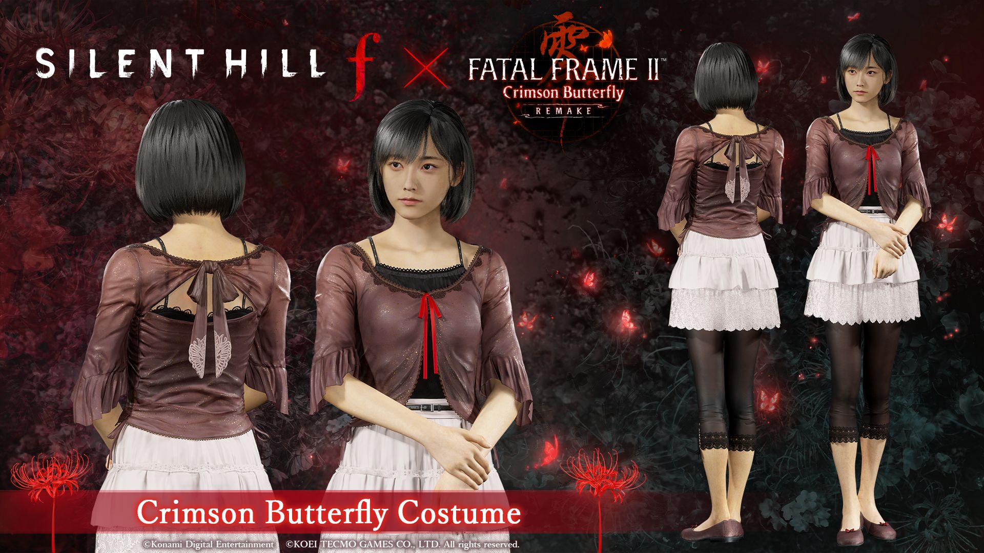 Neue Kollaboration: Silent Hill f x Fatal Frame II: Crimson Butterfly Remake