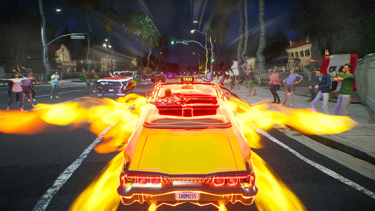 Gamescom 2026 - Blick auf den Multiplayer von Crazy Taxi: World Tour