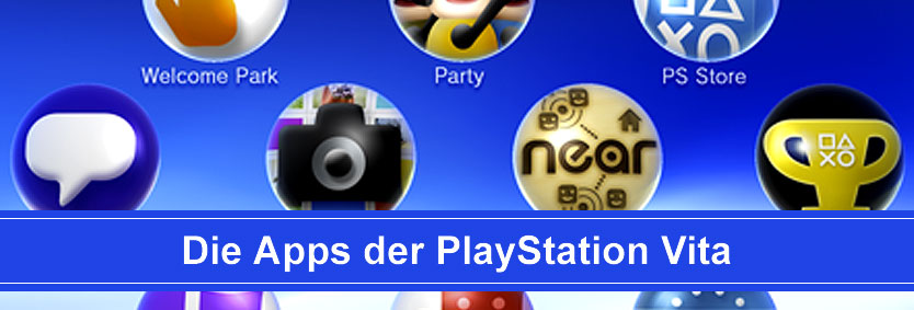 Die Apps der PlayStation Vita