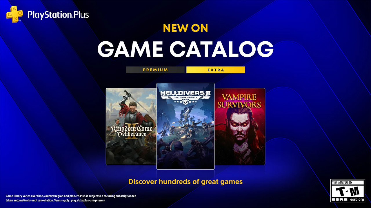 PlayStation Plus Extra / Premium: August 2026 Neuzugänge