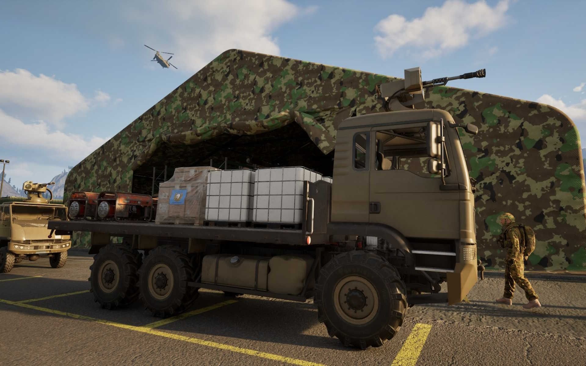 Military Logistics Simulator angekündigt