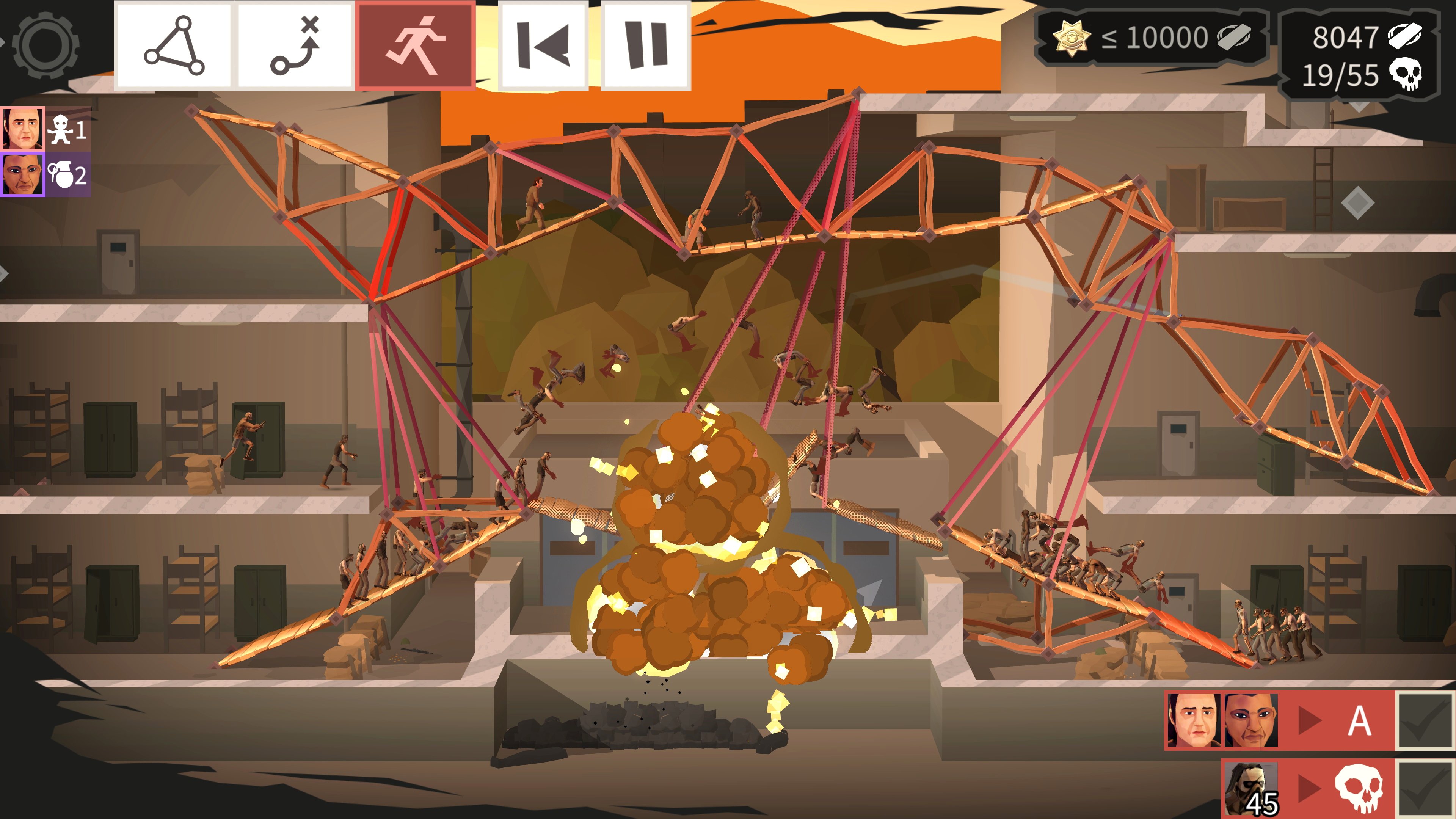 Bridge Constructor: The Walking Dead