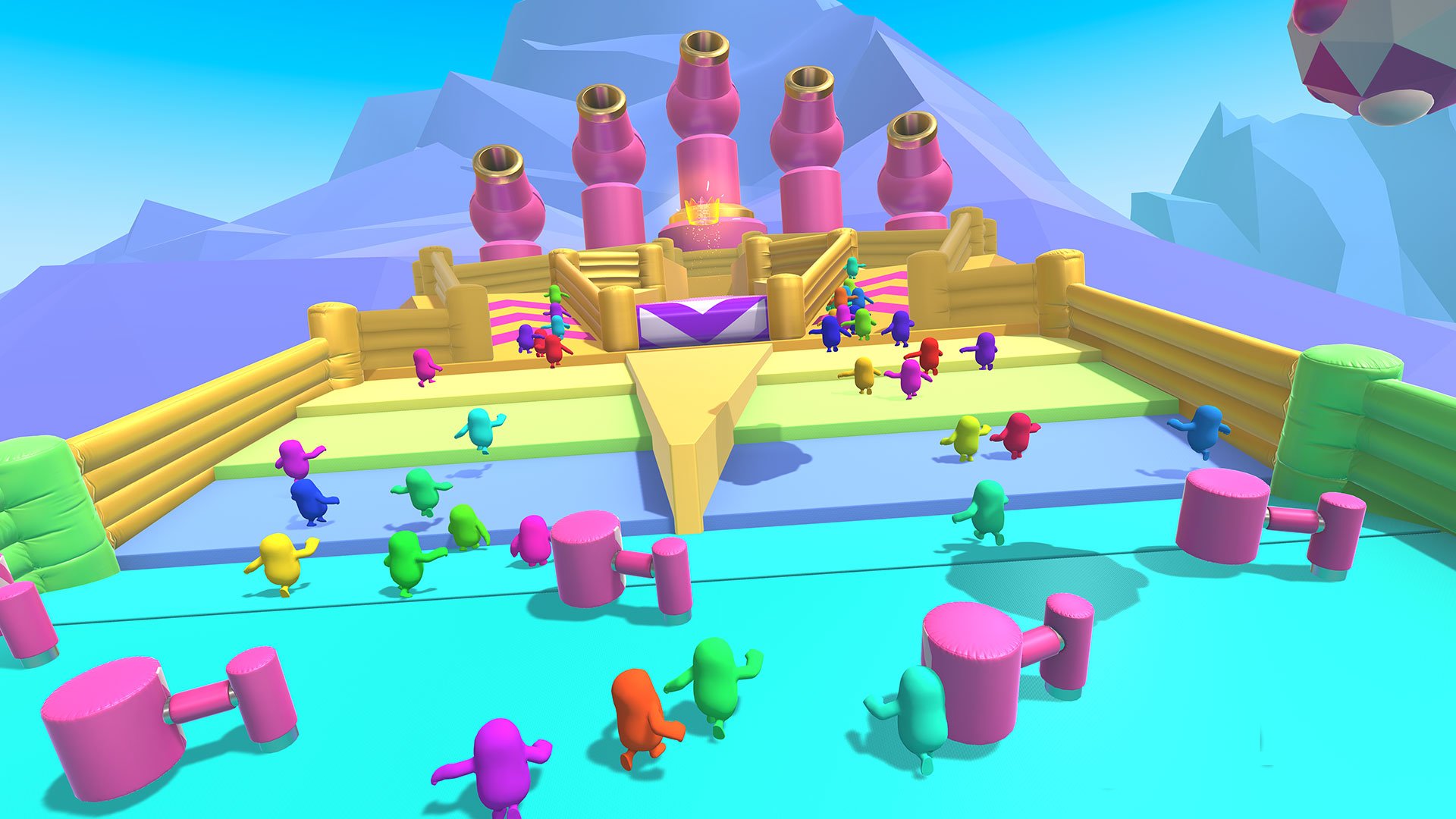 Fall Guys - Terry & Mai aus Fatal Fury im Blunderdome