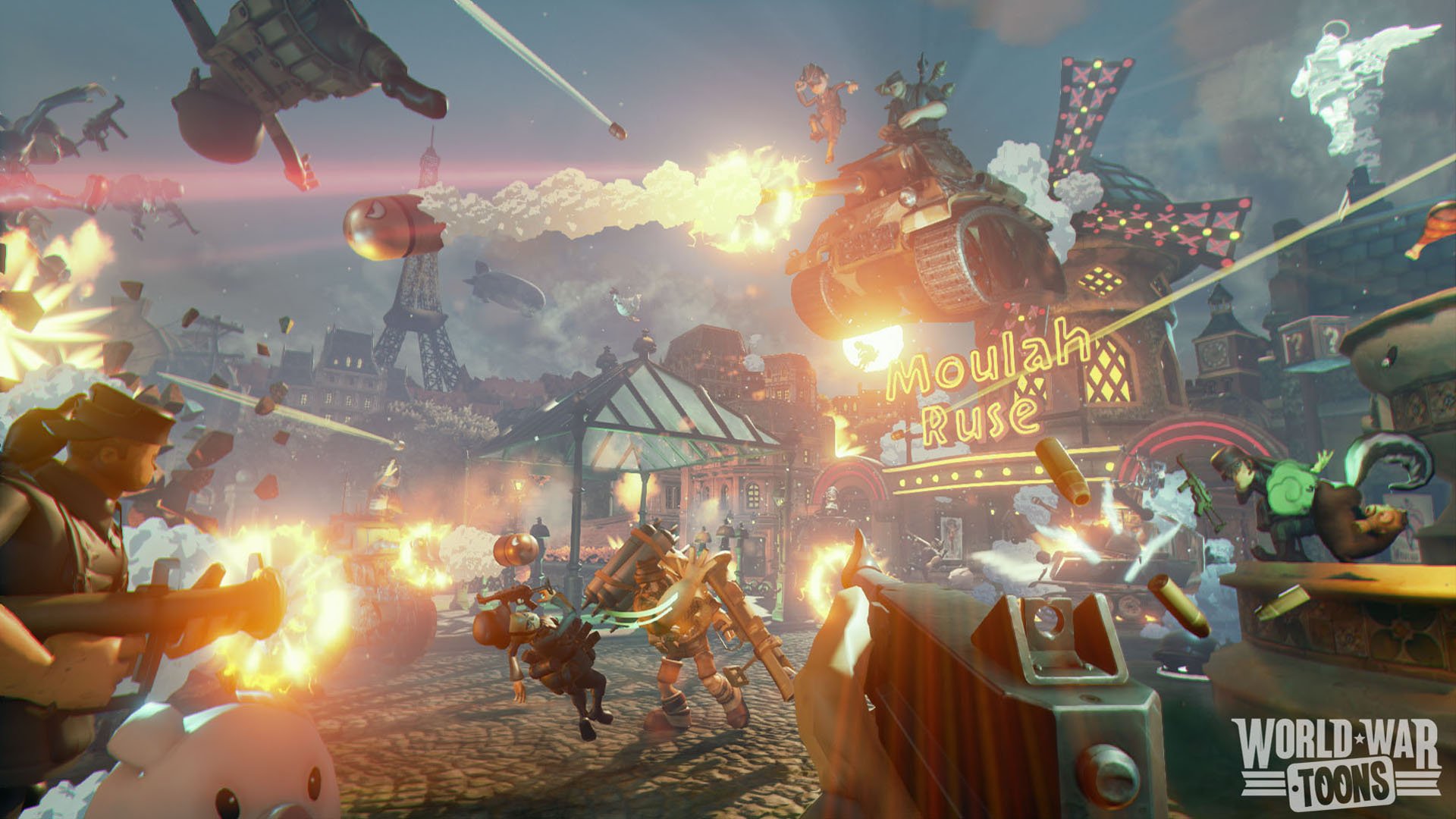 World War Toons Beta Gameplay-Trailer