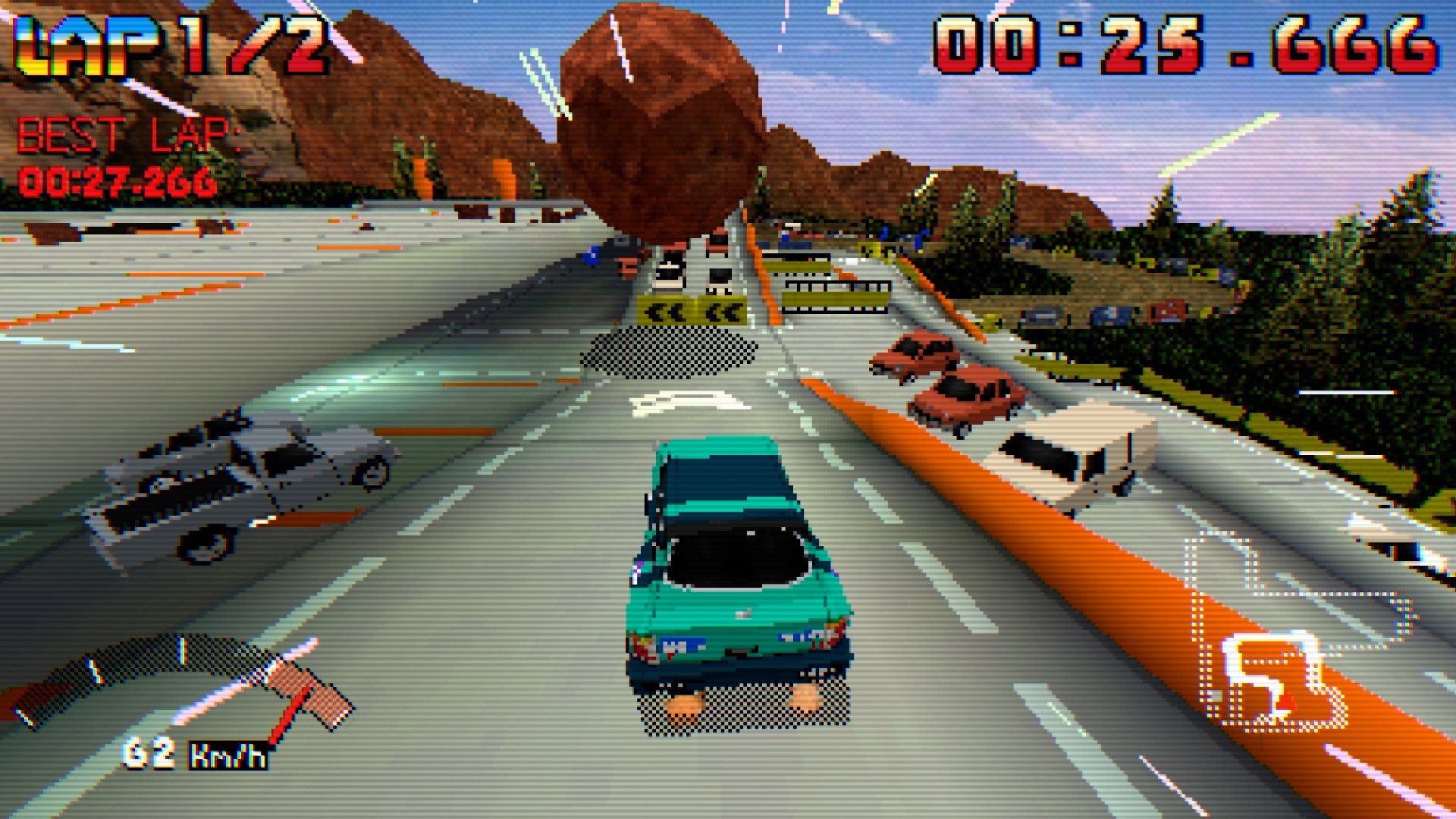 Parking Garage Rally Circuit DX slidet auf die PlayStation