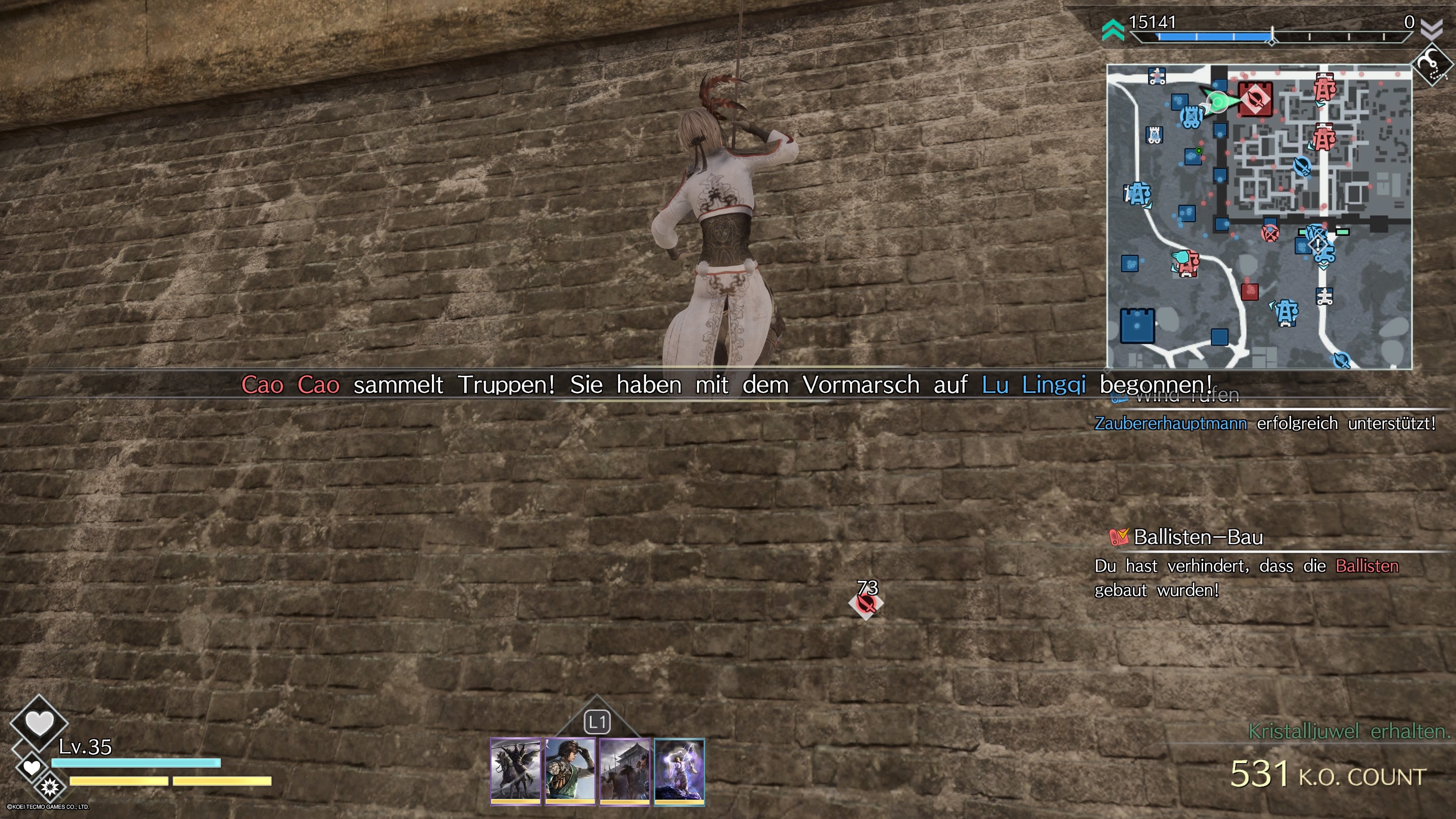 Dynasty Warriors 9 Empires - Demo & Gameplay