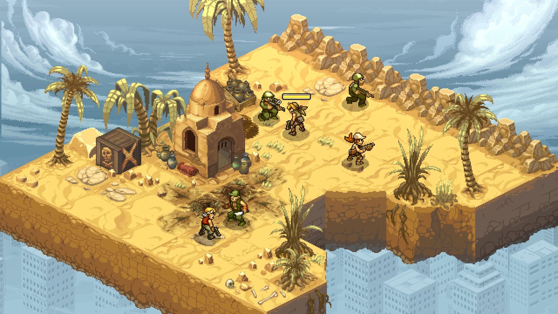 Aus einem neuen Blickwinkel - Metal Slug Tactics