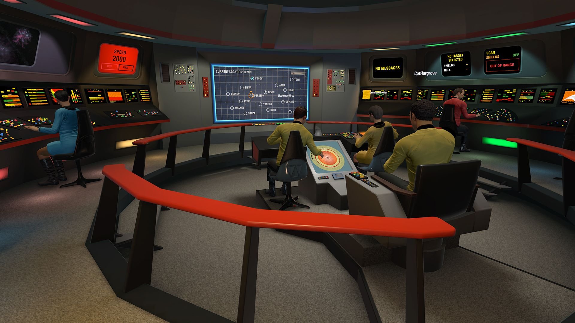 Star Trek: Bridge Crew mit originaler Brücker der U.S.S. Enterprise NCC-1701