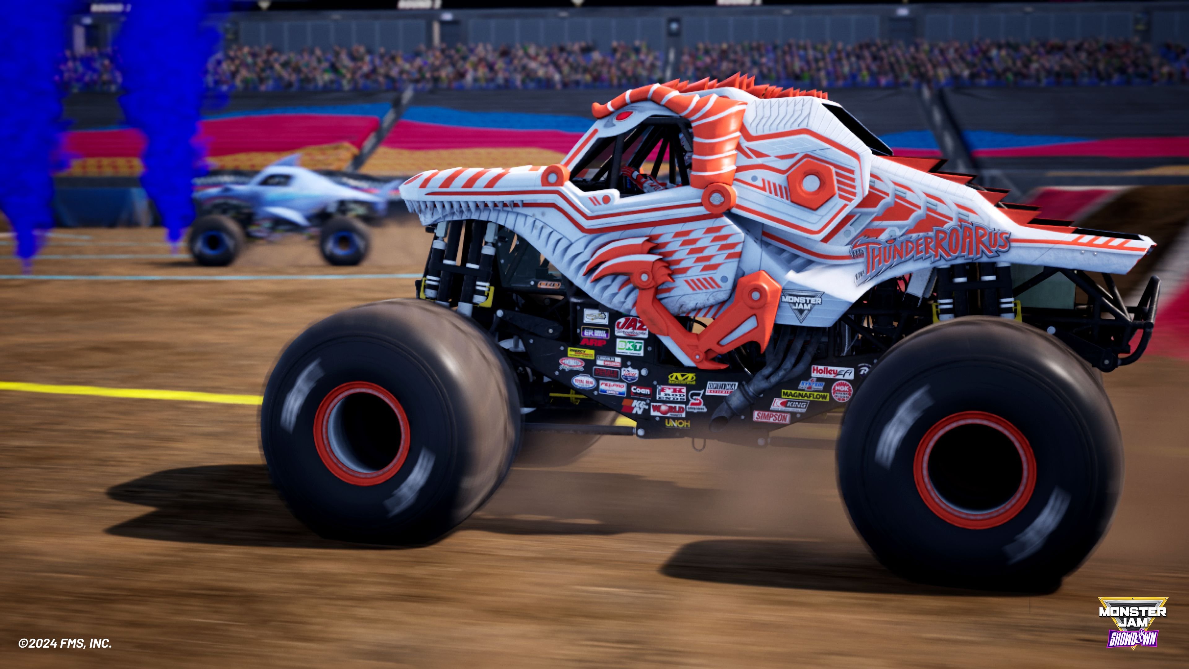 Freestyle Action in Monster Jam Showdown