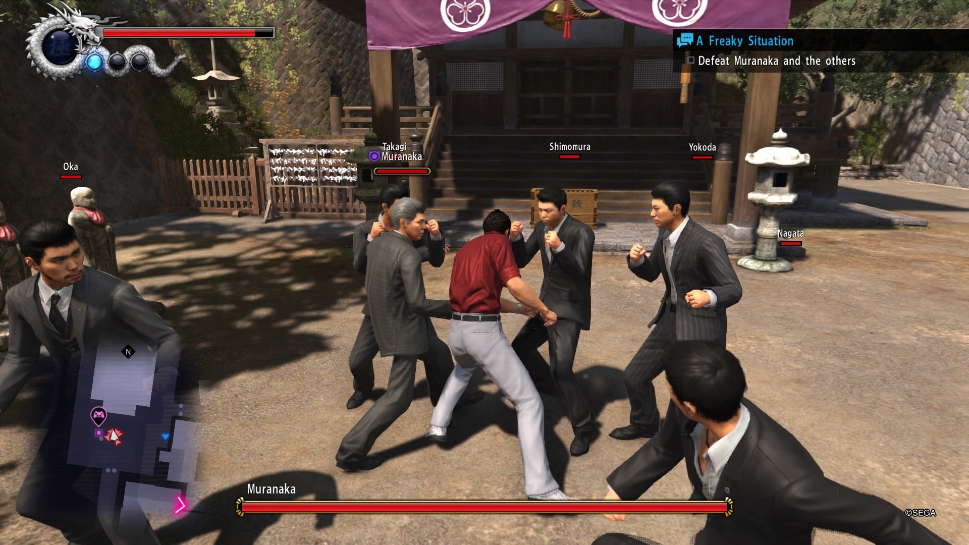 15 Minuten Gameplay zu Yakuza 6