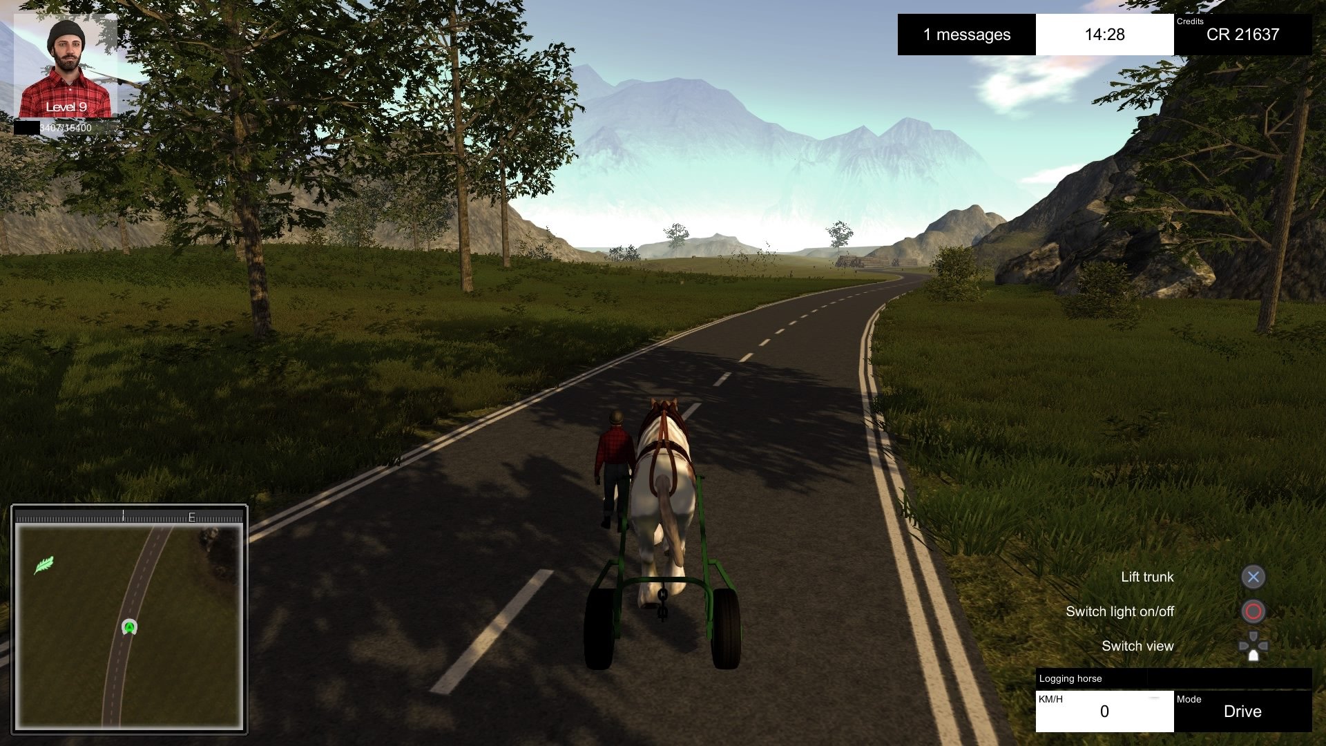 Forstwirtschaft 2017: Die Simulation