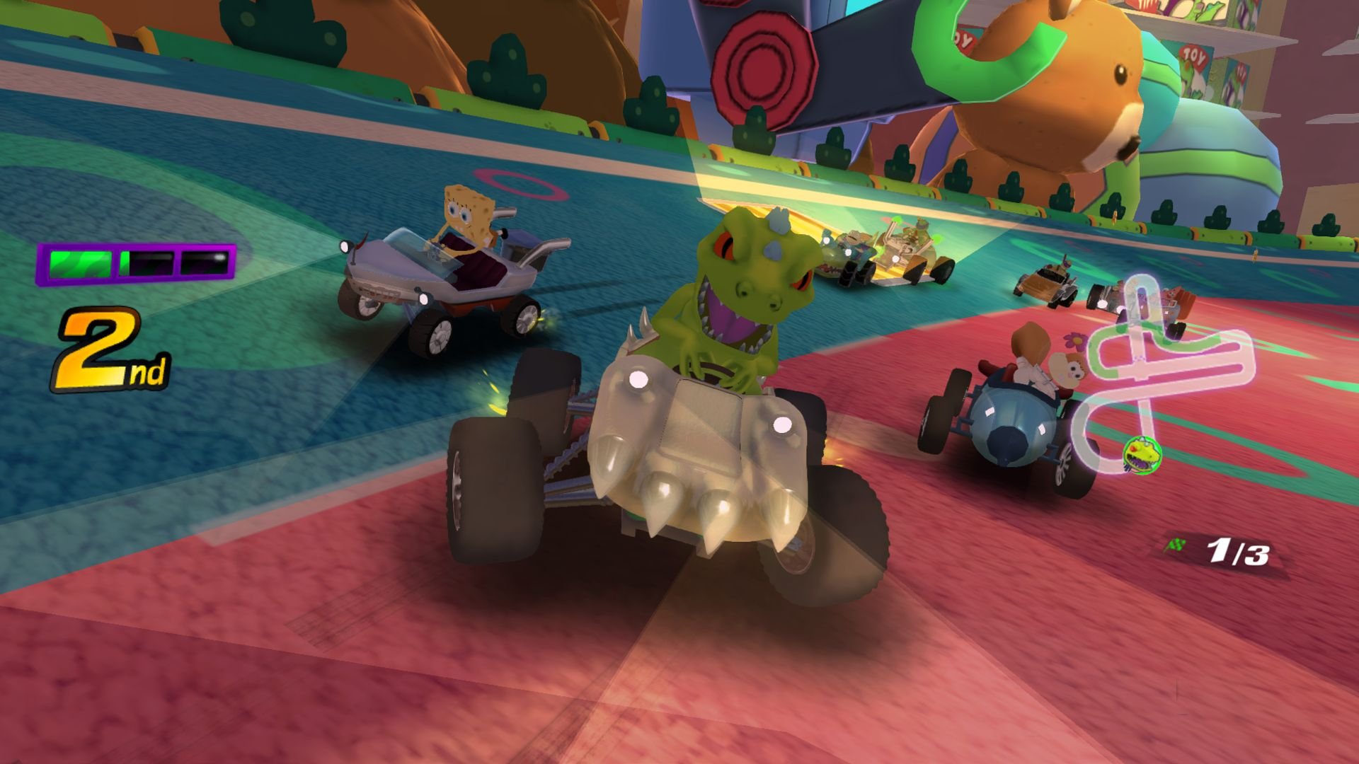 Nickelodeon Kart Racers angekündigt - mit SpongeBob und Co.