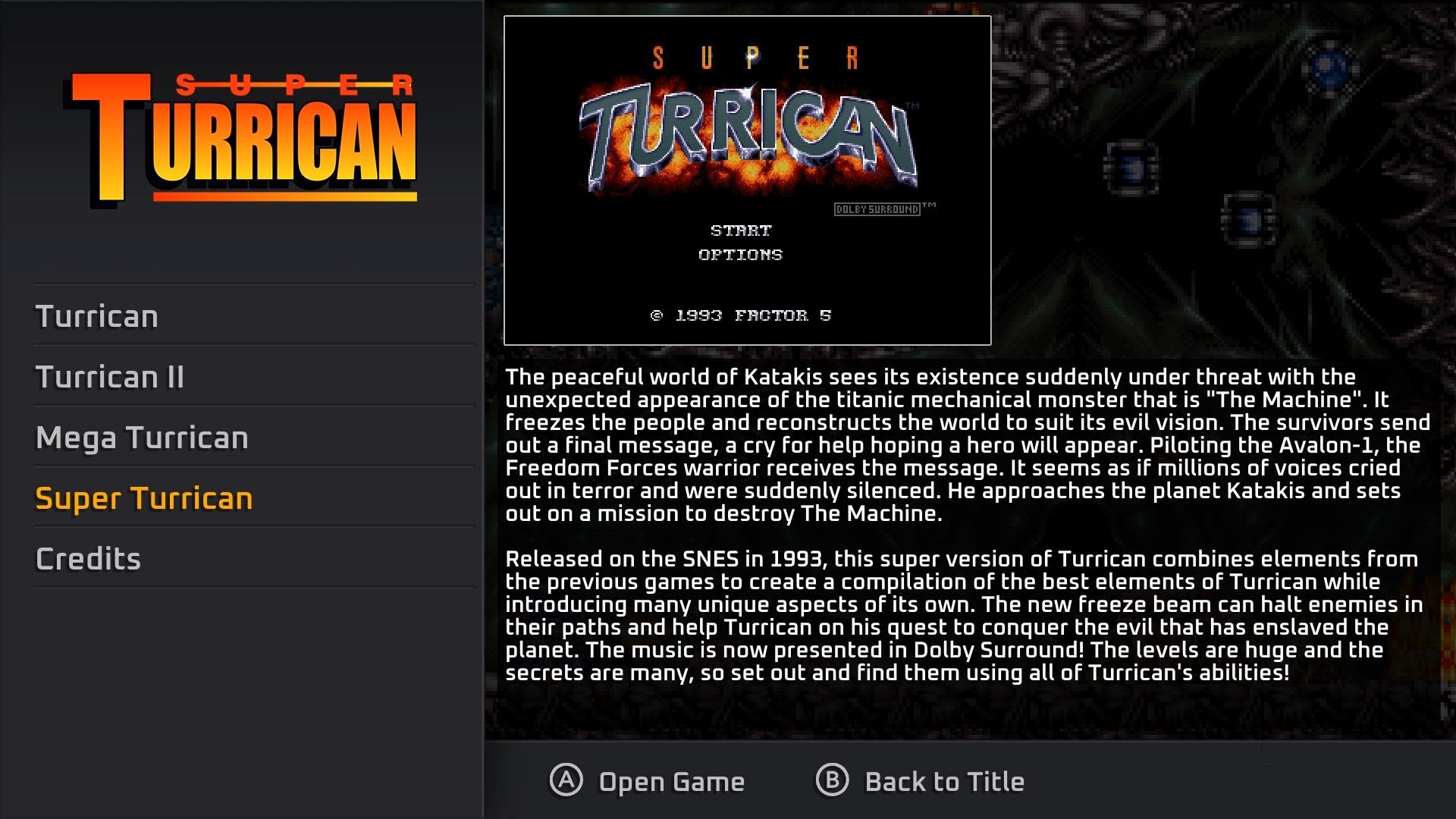 Turrican Flashback