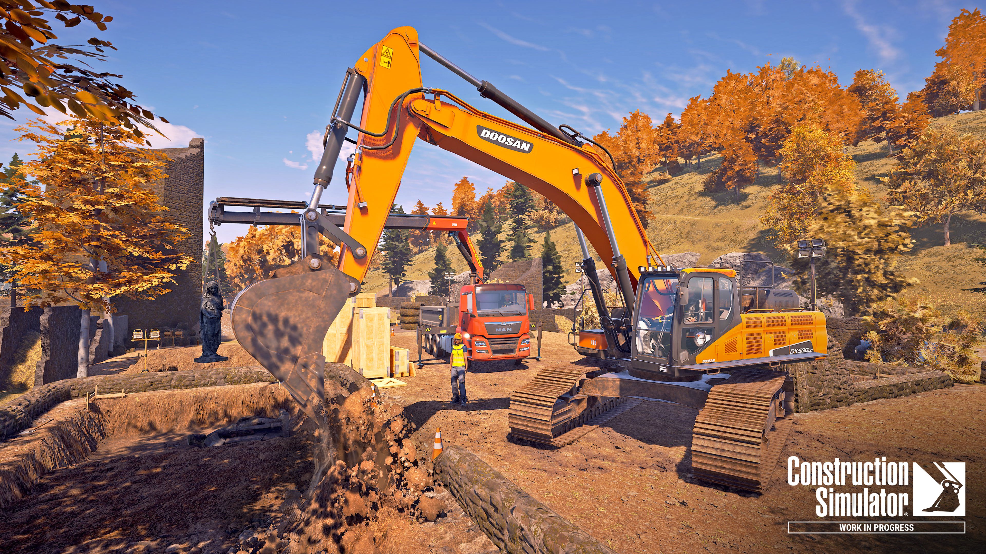 Bau-Simulator - JCB DLC mit sechs neuen Fahrzeugen