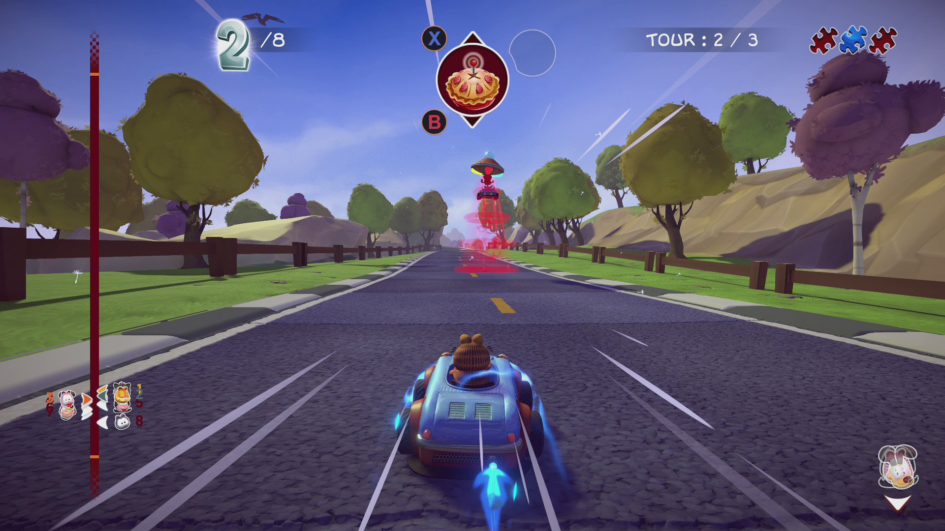 Garfield Kart Furious Racing