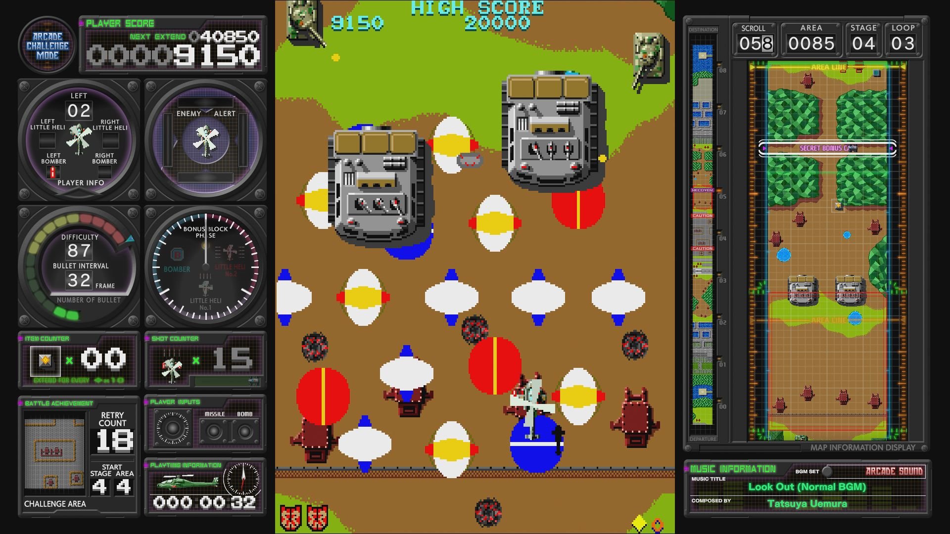 Kyukyoku TigerHeli - Toaplan Arcade Garage