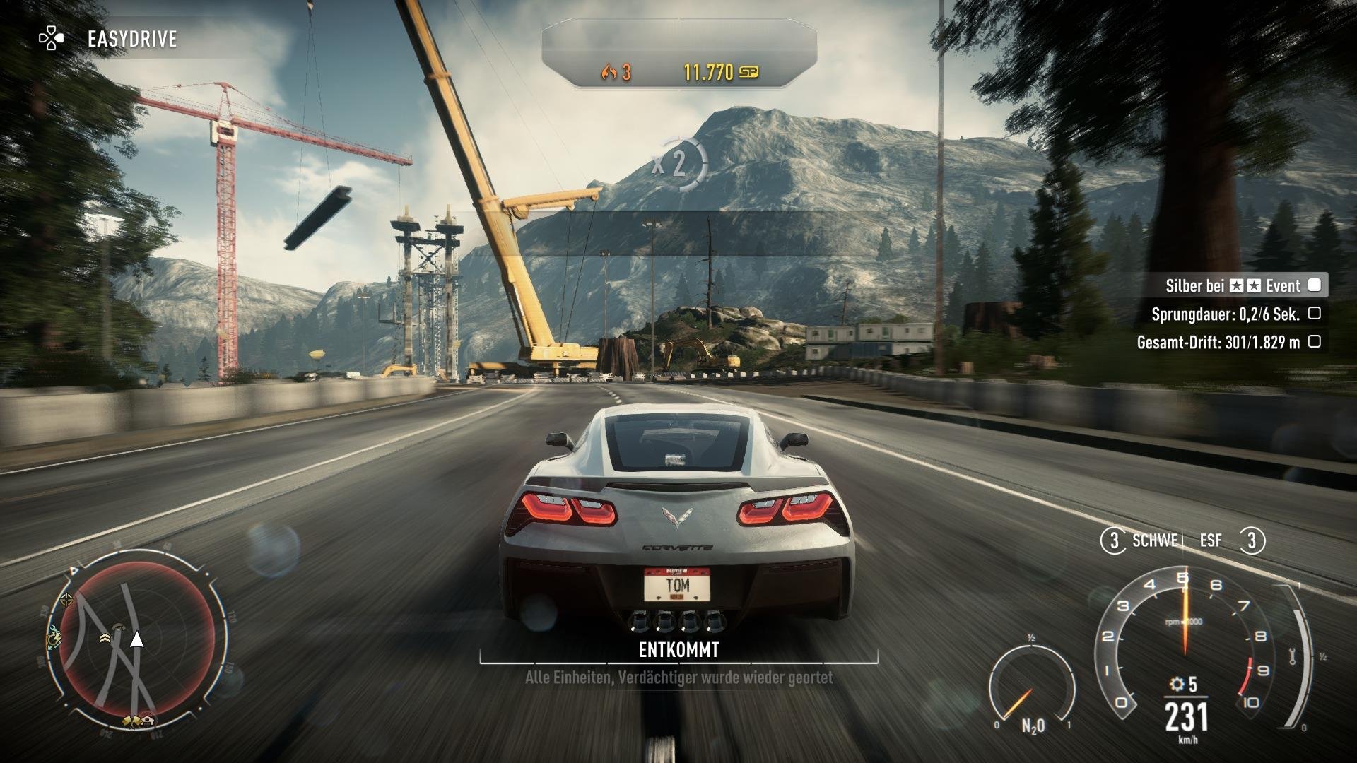 Kostenloser 2014 Ford Mustang DLC für NfS:Rivals