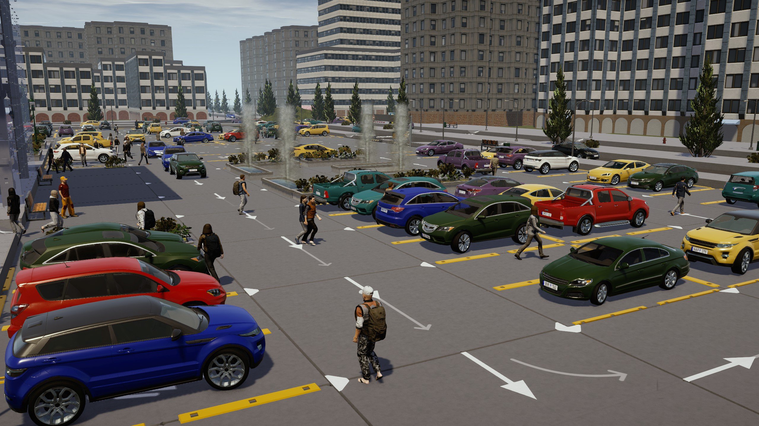 Parking World: Build & Manage