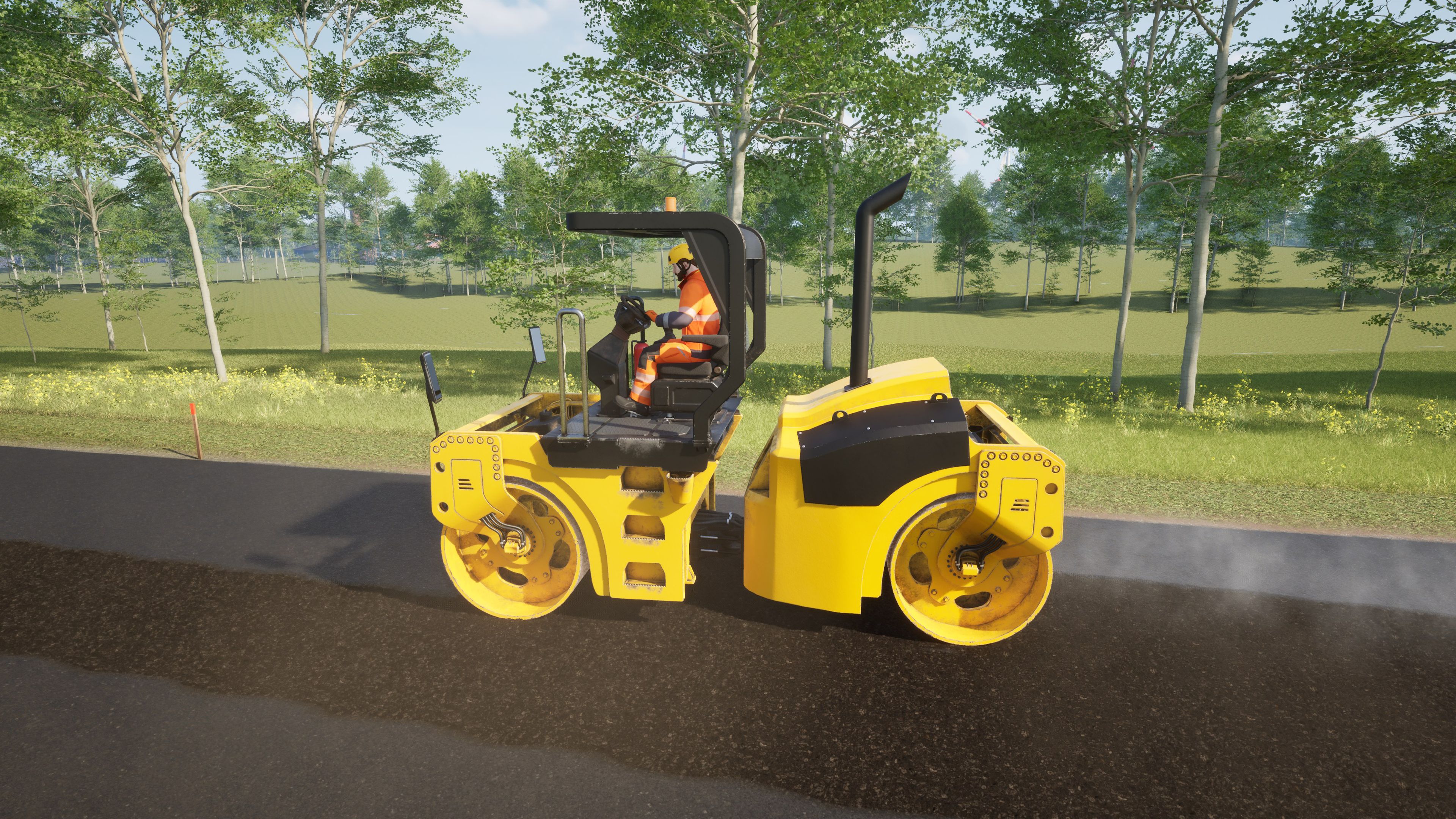 Planen, bauen, asphaltieren: Road Construction Simulator