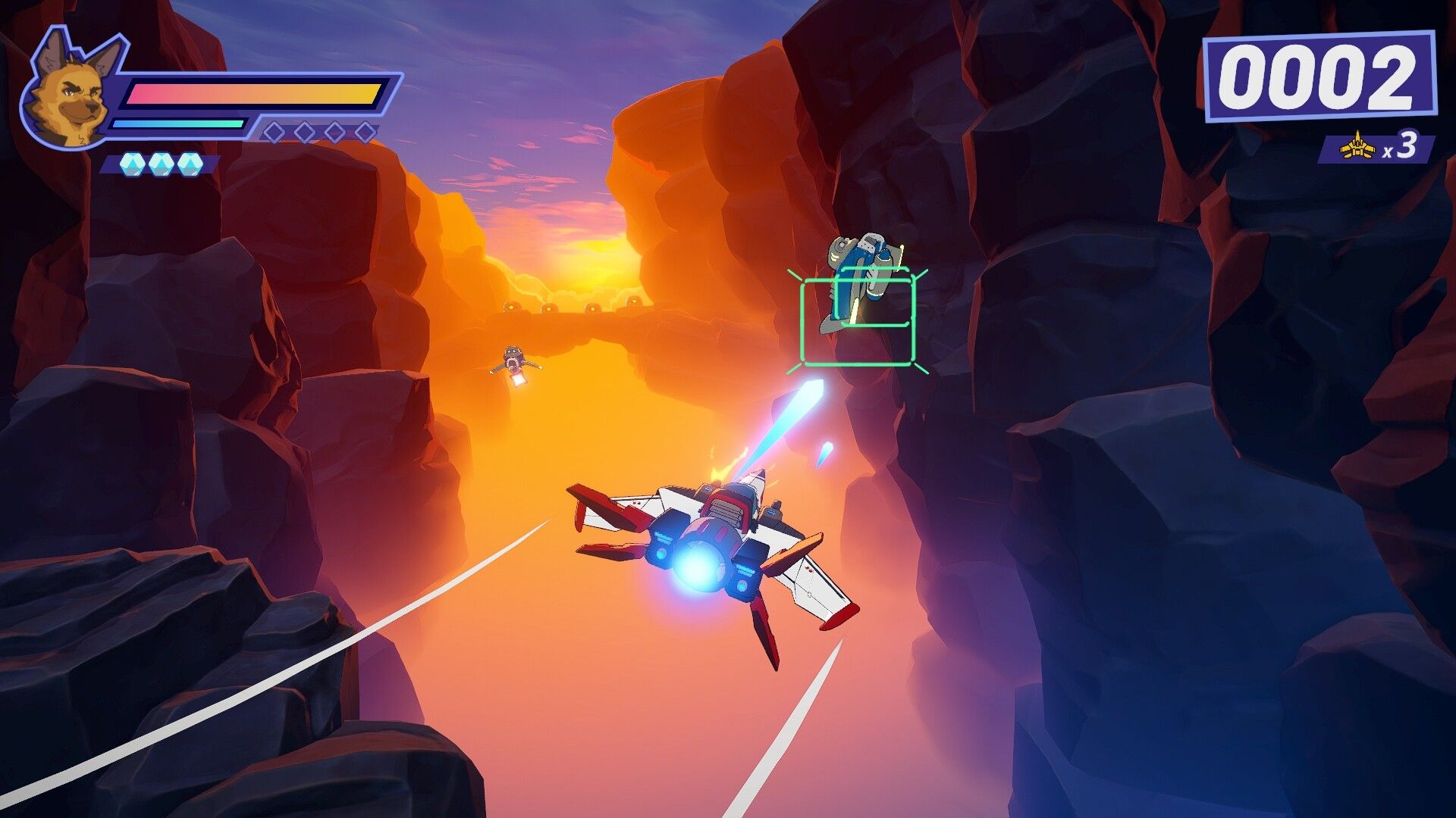 Inspiriert von Star Fox - Wild Blue Skies landet auf der PlayStation